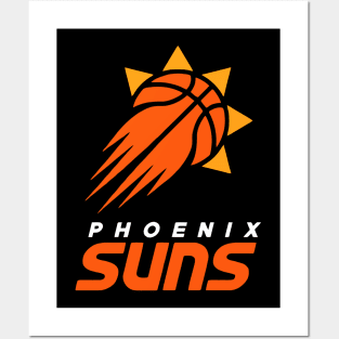 phoenix suns orange Posters and Art